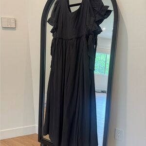 Elegant Black Women's Dress